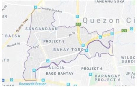 barangay bahay toro zip code